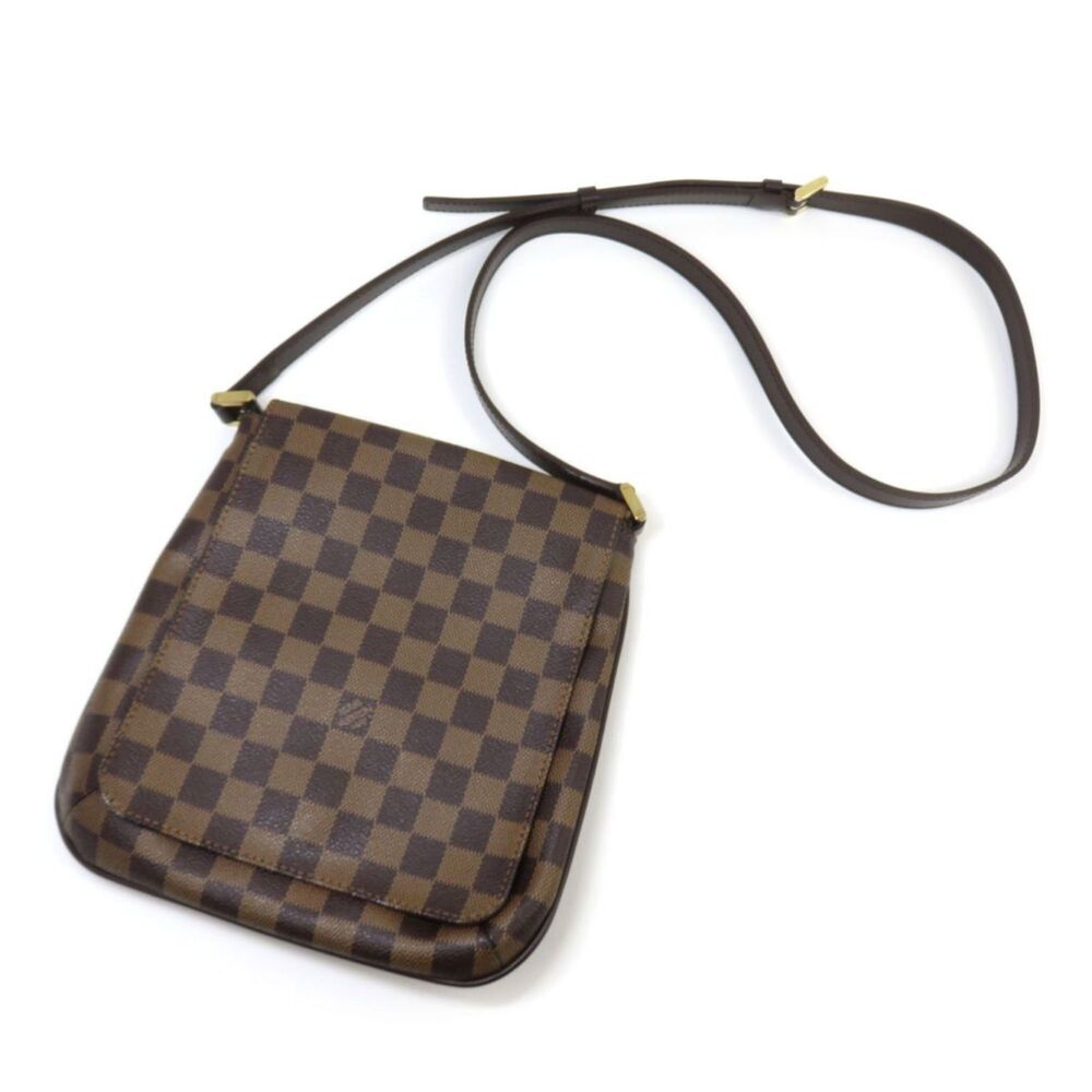LOUIS VUITTON Authentic Brown Damier Shoulder Bag - Picture 8 of 8